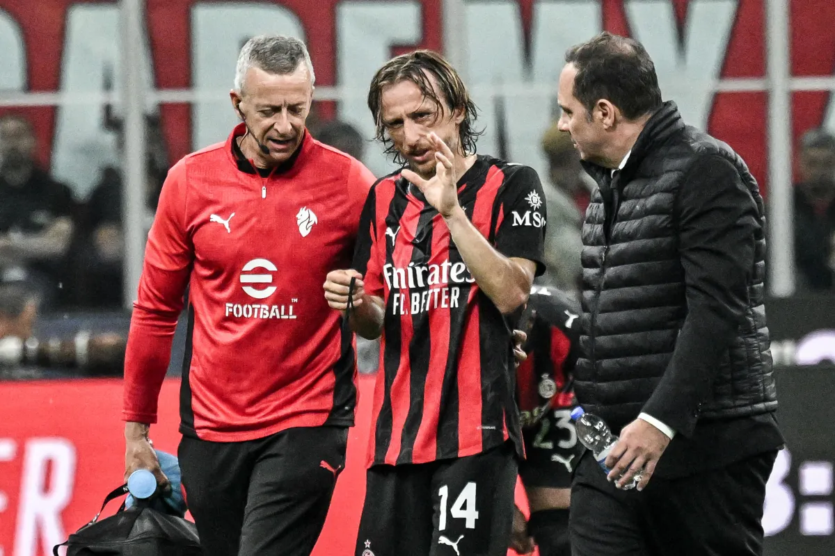 Modric, infortunio e stagione finita: resta al Milan? Cosa prevede il contratto