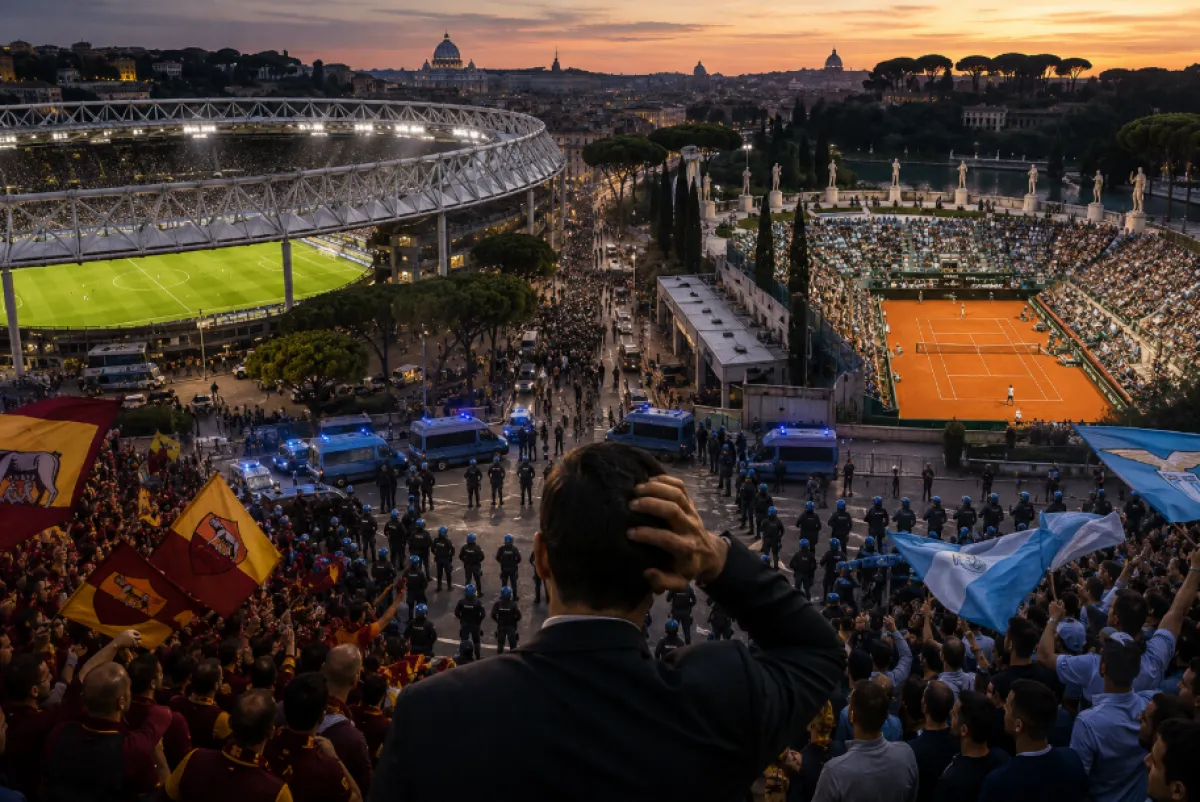 Derby Roma-Lazio rinviato, la Lega protesta ma la domanda è un’altra: perché nessuno ha evitato il caos annunciato?