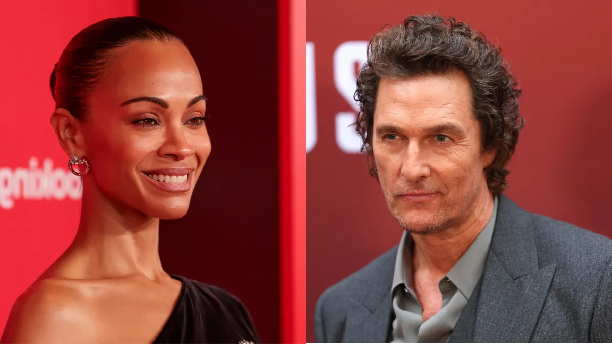 Matthew McConaughey e Zoe Saldaña a Viterbo: perché le due star si trovano nel Lazio