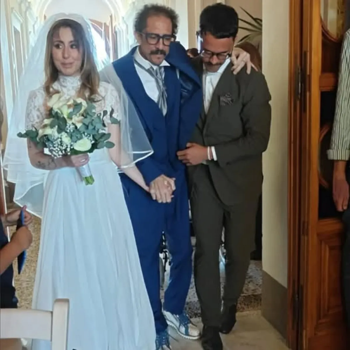 Il bomber-papà che commuove il web
