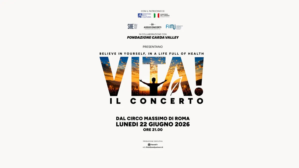 Vita! Il concerto è in diretta o registrato? La scaletta della serata al Circo Massimo di Roma