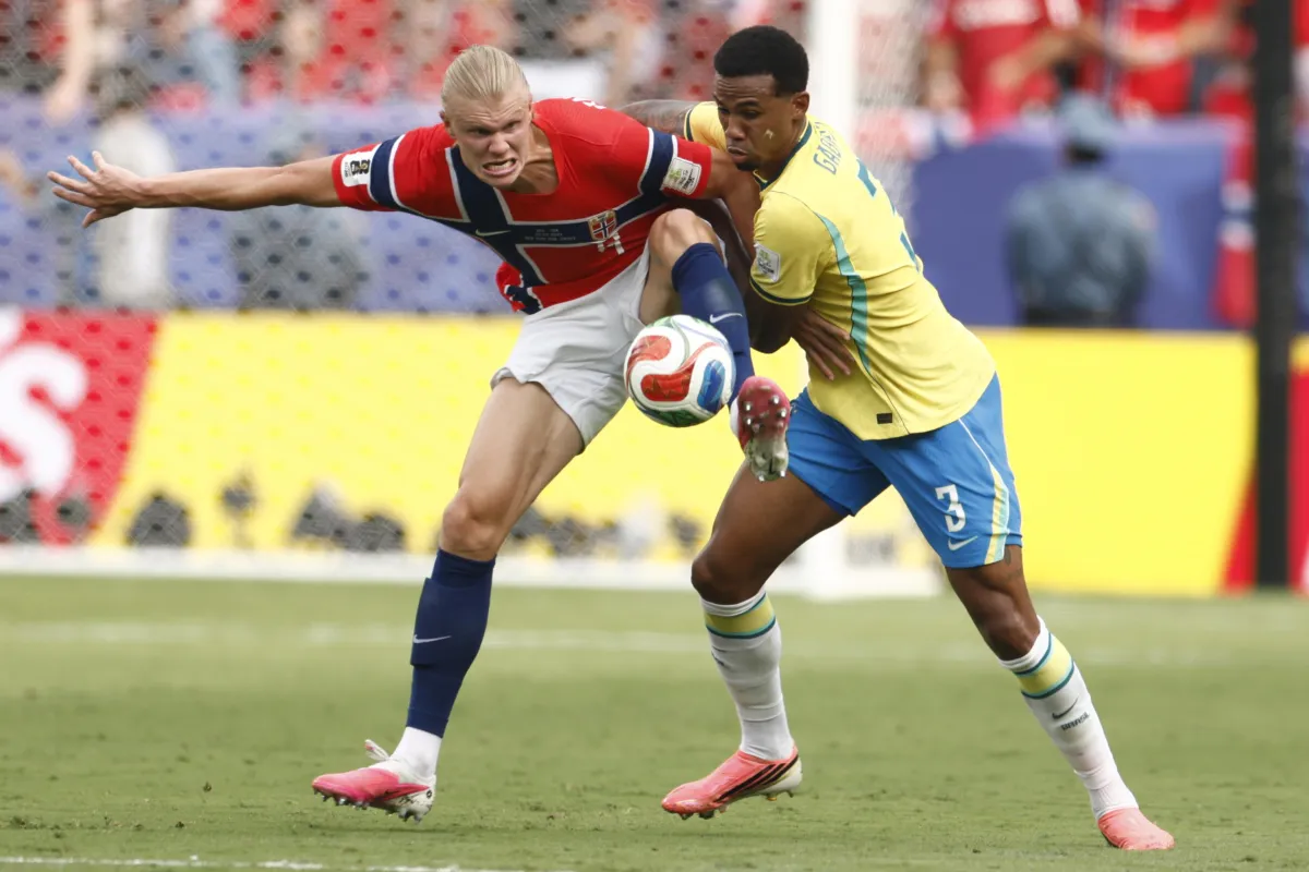 Haaland affonda il Brasile e Ancelotti: la Norvegia vola ai quarti con il 2-1 sulla Seleção