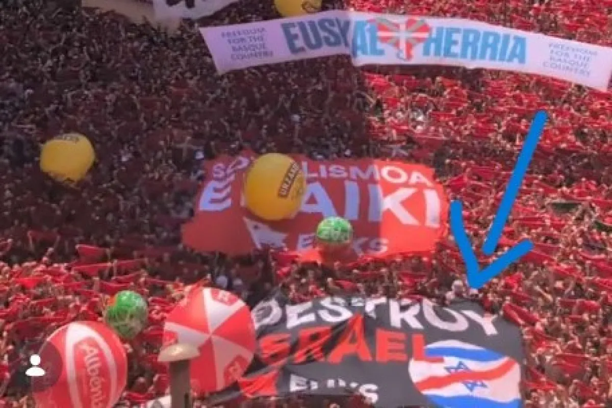 Pamplona, per San Firmino spunta lo striscione antisemita: "Distruggere Israele"