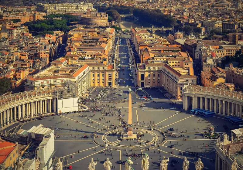 L'effetto ottico di piazza San Pietro cosa fare per vederlo