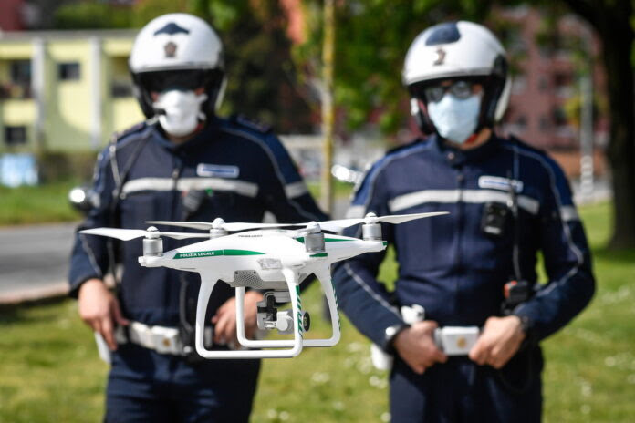 polizie droni