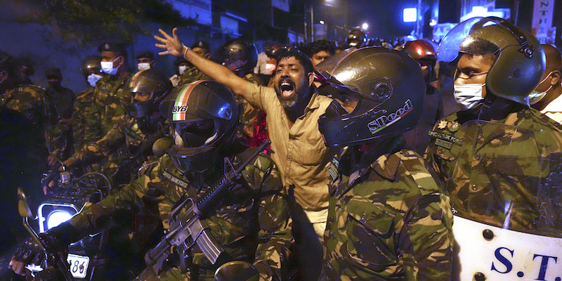 Sri Lanka rivolte crisi guerra