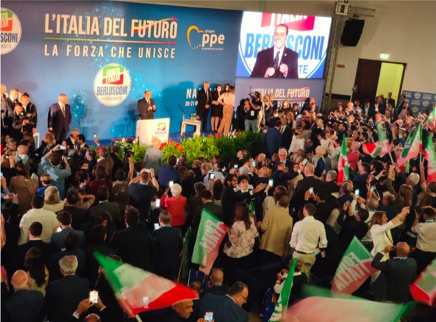 convention forza italia napoli