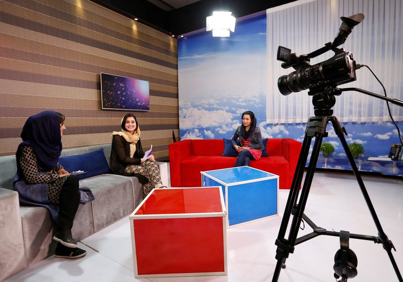 giornaliste tv Afghanistan