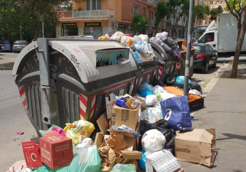 emergenza rifiuti roma