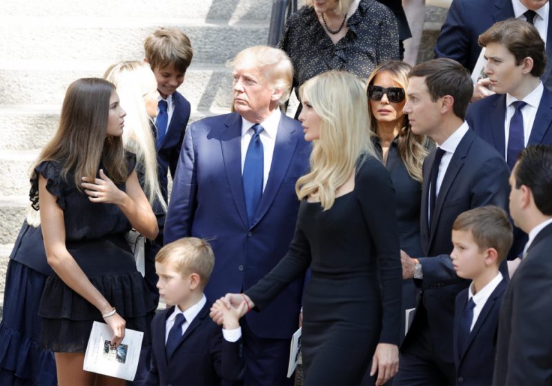 Funerali Ivana Trump