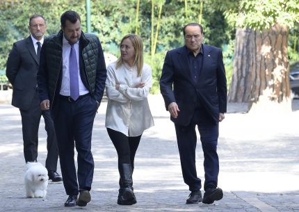 Salvini, Meloni e Berlusconi alla stretta finale per le candidature in Parlamento