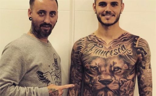 Tatuaggi vip italiani
