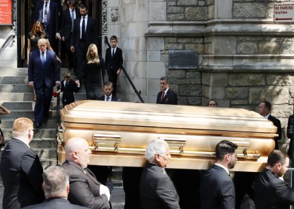 Funerale Ivana Trump