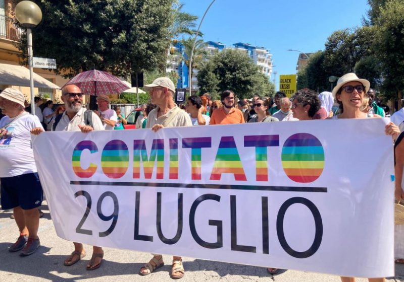 Omicidio di Civitanova Marche, il corteo di protesta