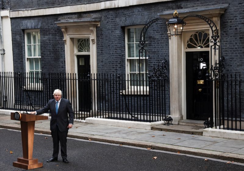 Dimissioni di Boris Johnson
