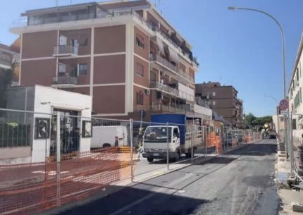 Lavori Stradali Primavalle Roma via Pietro Maffi