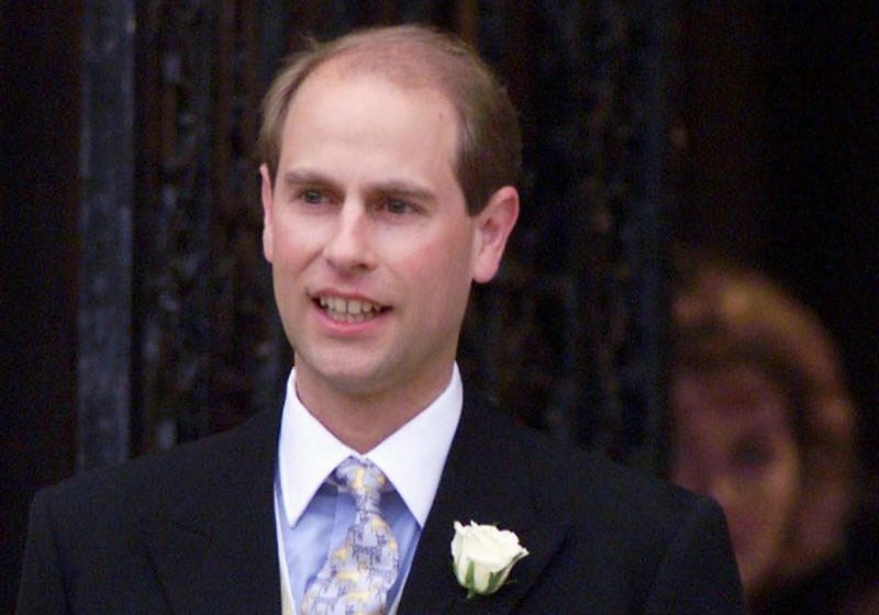 Principe Edoardo in lacrime al funerale della Regina Elisabetta II