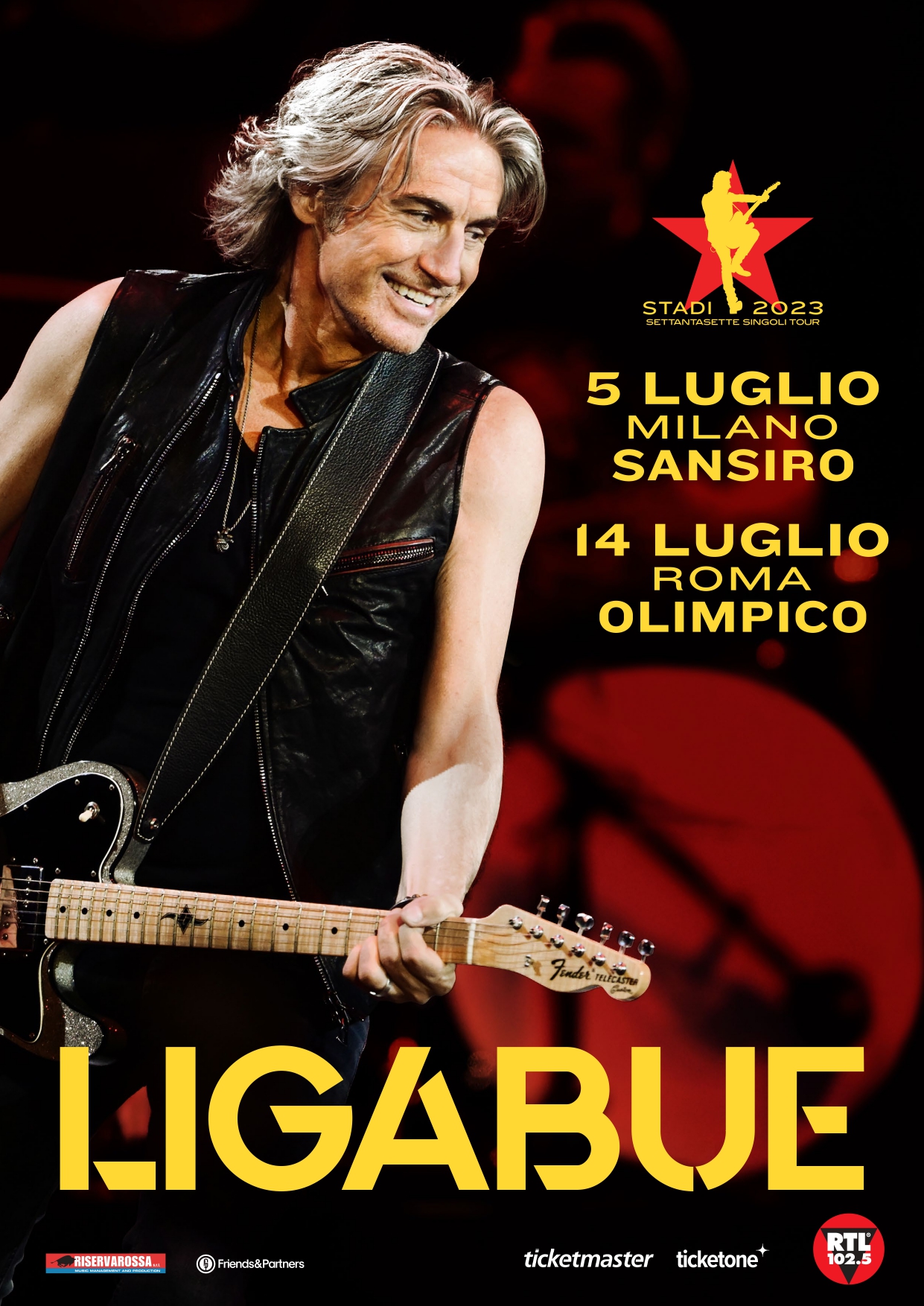 ligabue indoor tour 2023 scaletta