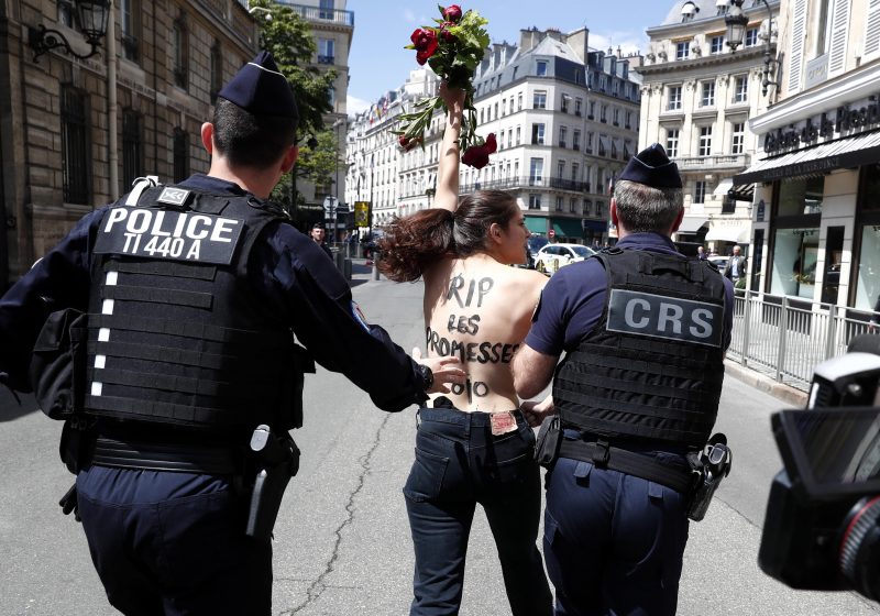 Francia risarcimento Femen