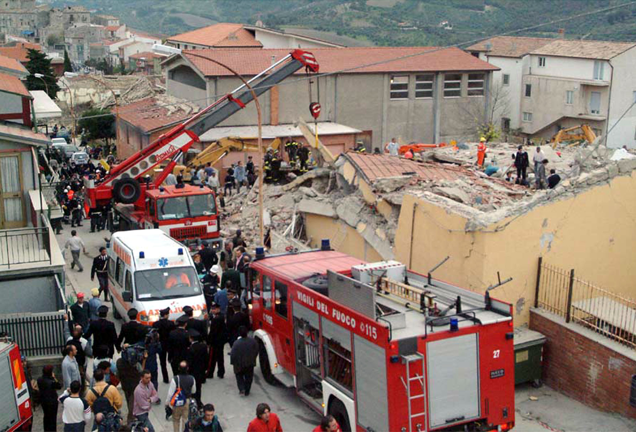 San Giuliano di Puglia, 20 anni fa il terremoto che causò il crollo...