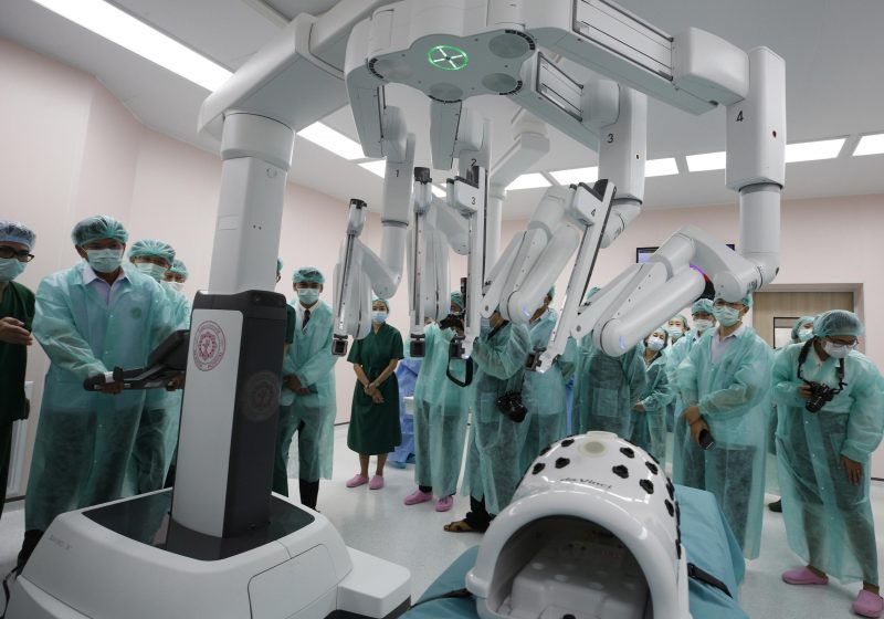 Roma intervento chirurgico robotico
