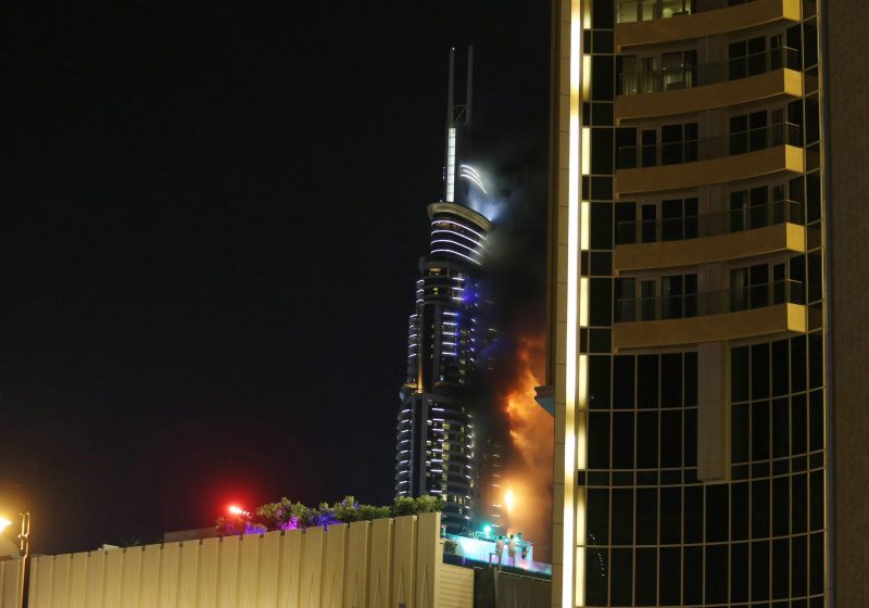 Dubai incendio