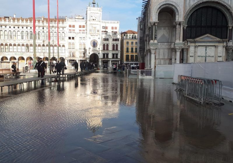 Tempesta a Venezia oggi