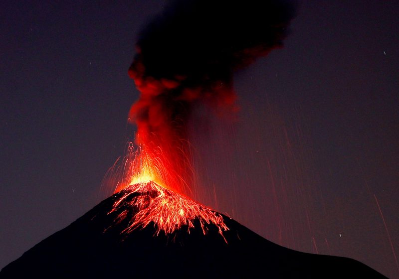 Vulcano di Stromboli, eruzione