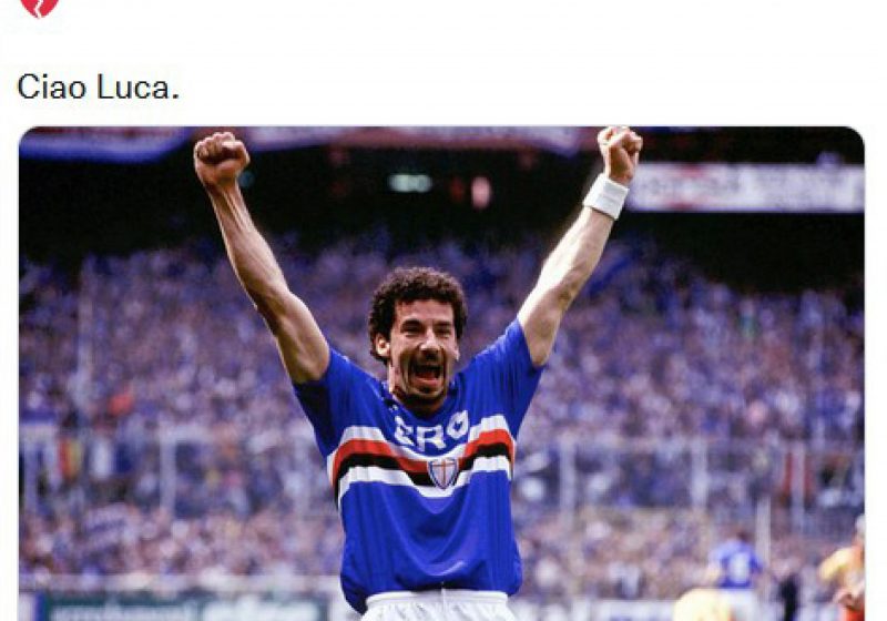 Sampdoria ricordo Gianluca Vialli