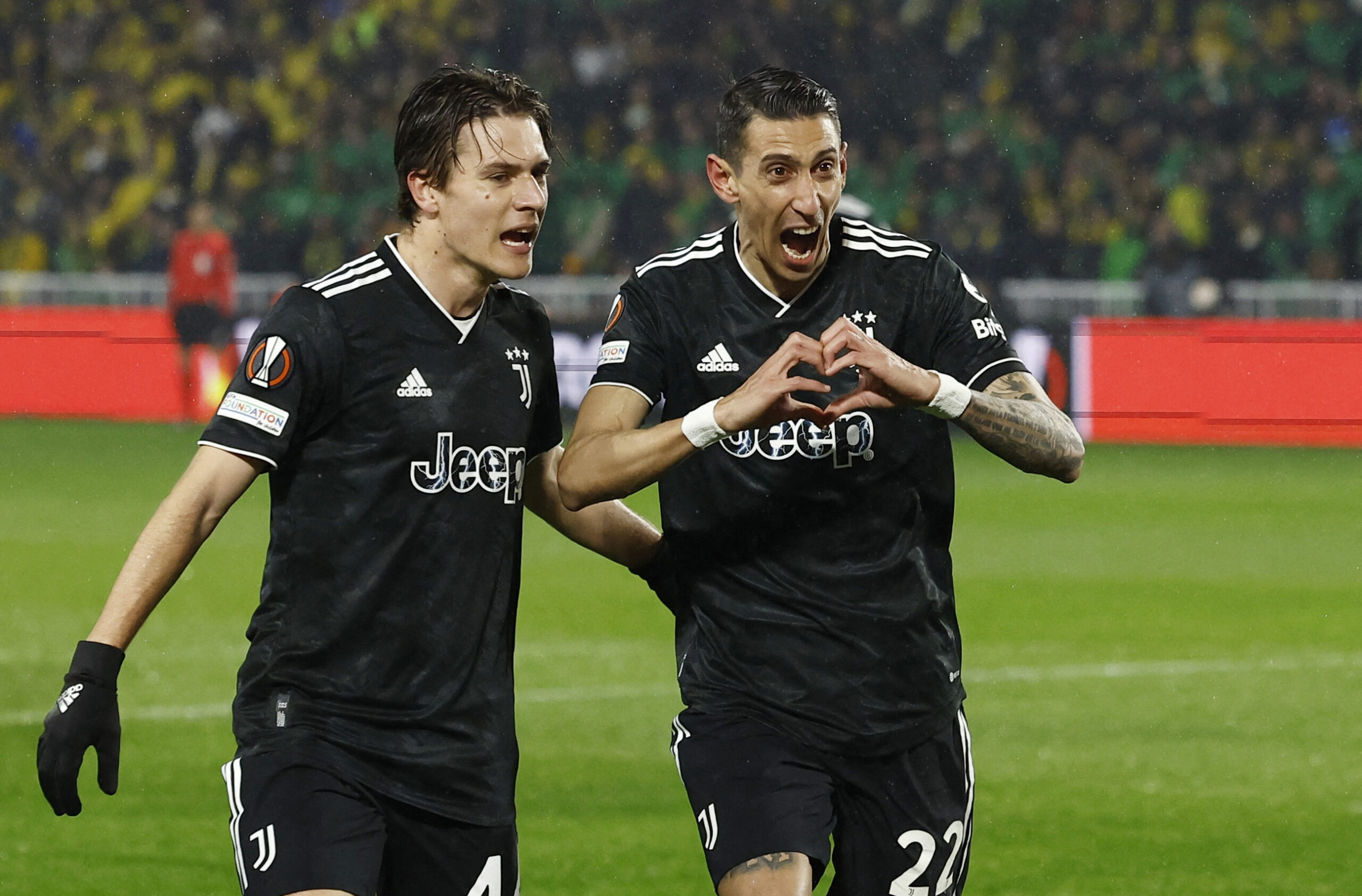 Nantes Juventus 0 3 Di Maria Show E Tripletta Bianconeri Agli Ottavi