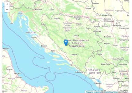 Terremoto Romania e Croazia
