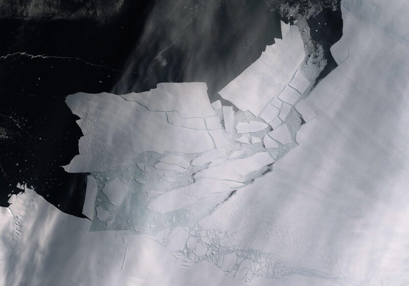 Antartide collasso del ghiacciaio Thwaites