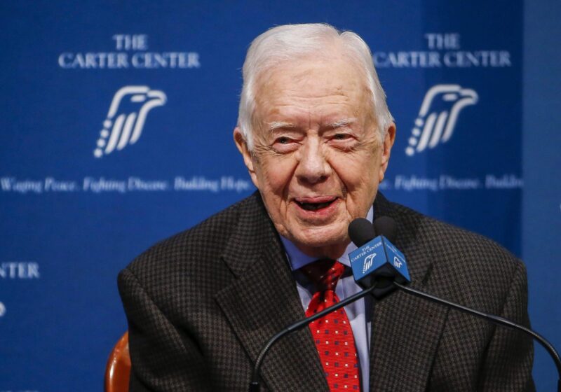 Jimmy Carter oggi in fin di vita, riceverà cure palliative in casa