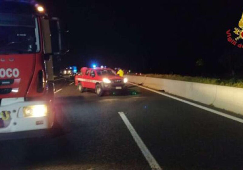 Milano incidente autostrada