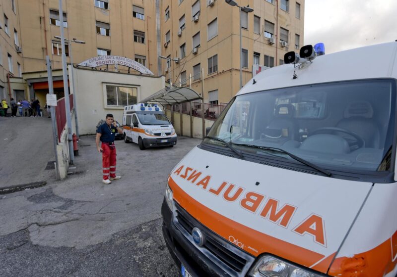 Ambulanza incidente Tivoli