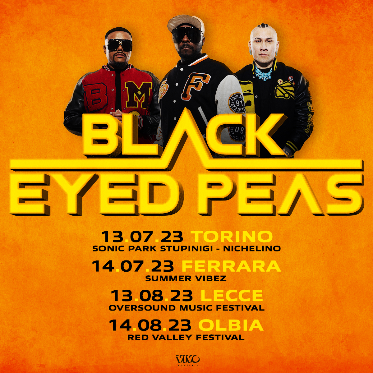 black eyed peas tour 2023 setlist