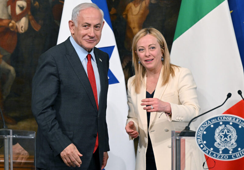 Incontro Netanyahu meloni