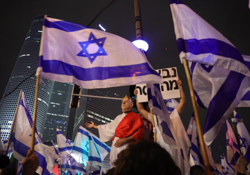 proteste israele festa indipendenza