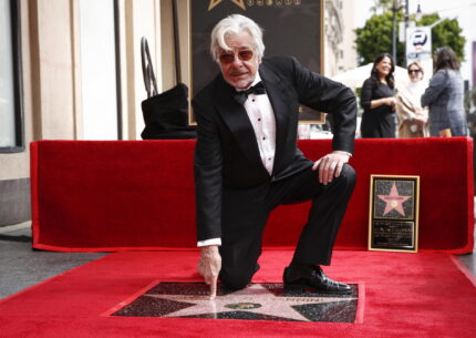 Giancarlo Giannini riceve la stella sulla Walk of Fame