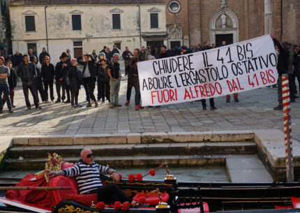 Corteo anarchico Venezia