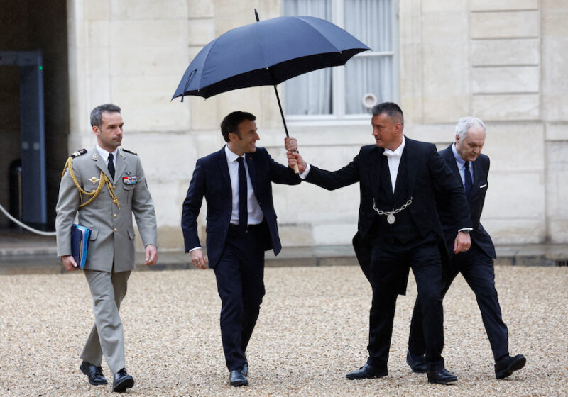 Incontro privato Sunak e Macron