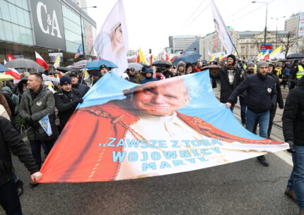 Giovanni Paolo II proteste polonia ANSA