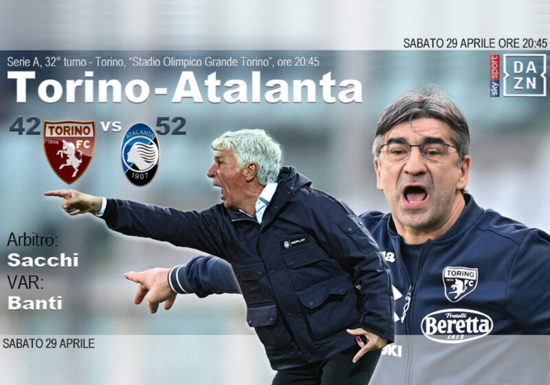 Dove vedere Torino-Atalanta