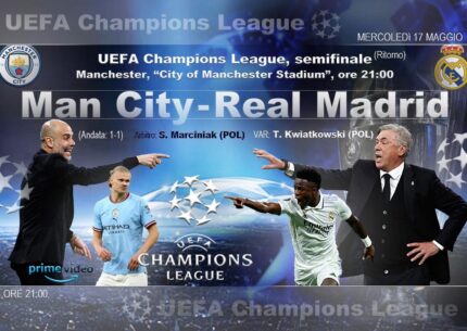 Dove vedere Manchester City-Real Madrid