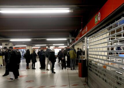 Incidente metro Milano Bonola