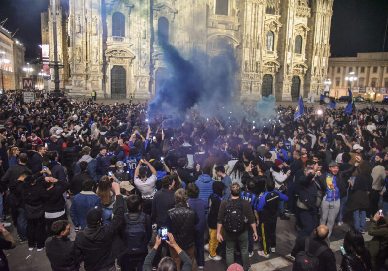 Protesta tifosi Inter