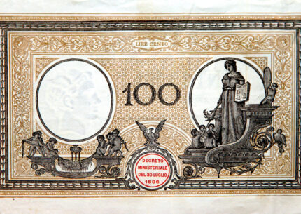Titolo di Stato da 100 lire trovato a Tramonti, vale 22 mila euro