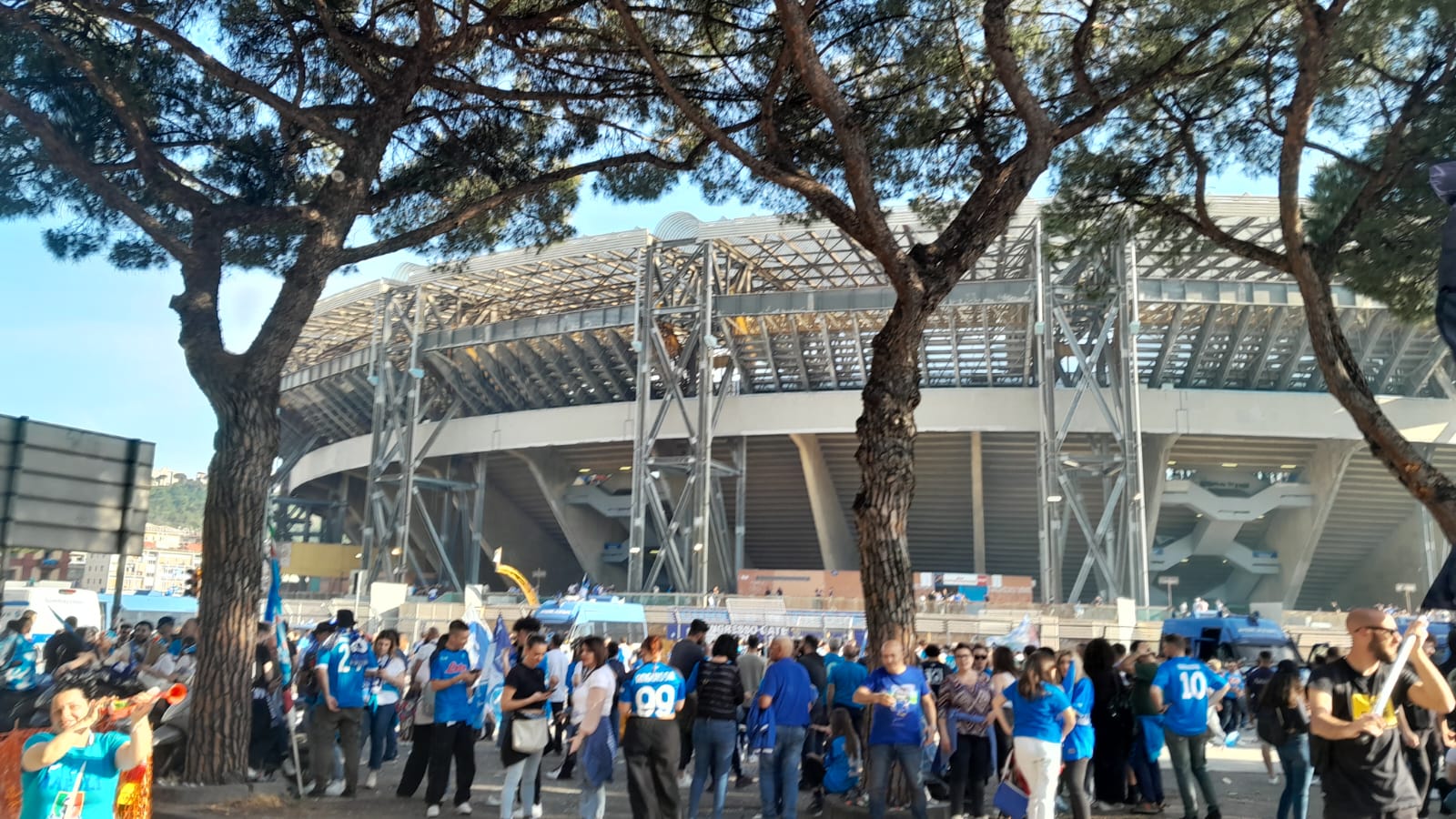 L'esterno del Diego Armando Maradona