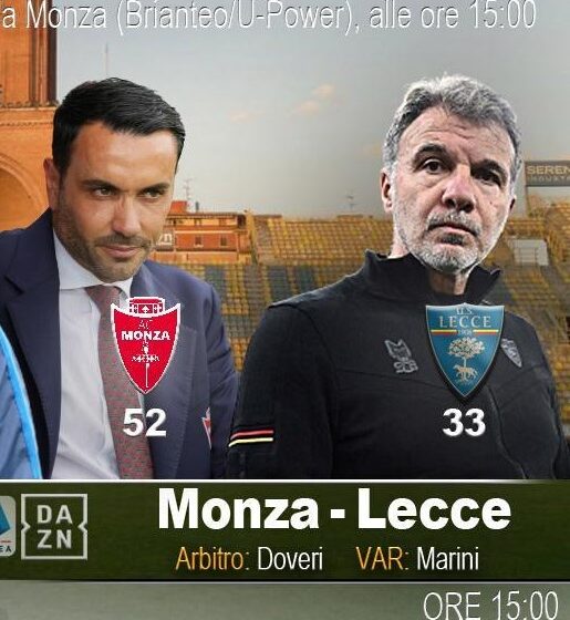 dove vedere Monza-Lecce