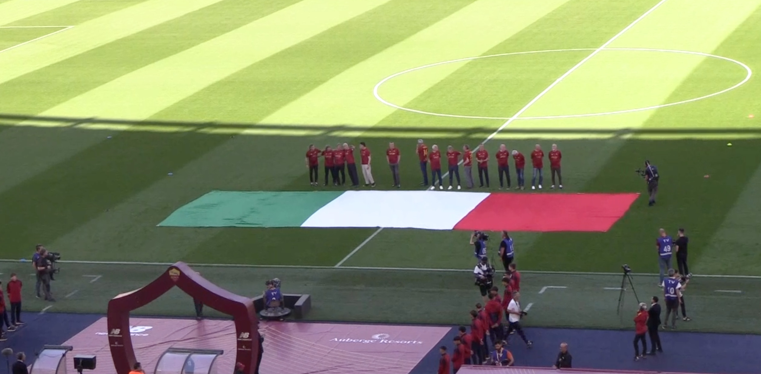 Roma, all'Olimpico la festa in omaggio ai Campioni d'Italia 1983